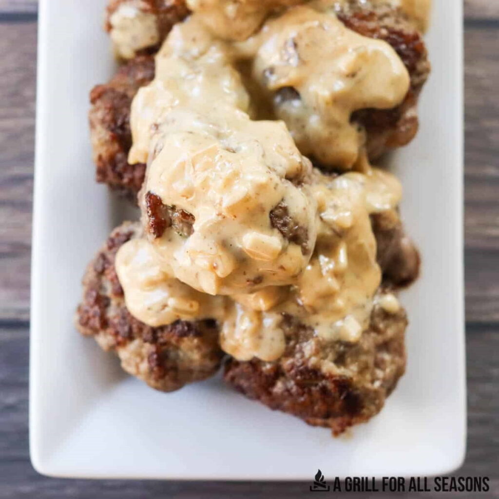 Venison Meatballs With Bourbon Cream Sauce recipe.