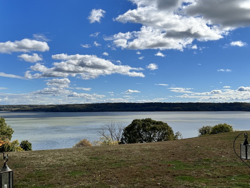 View from Mount Vernon looking at the Potomac River