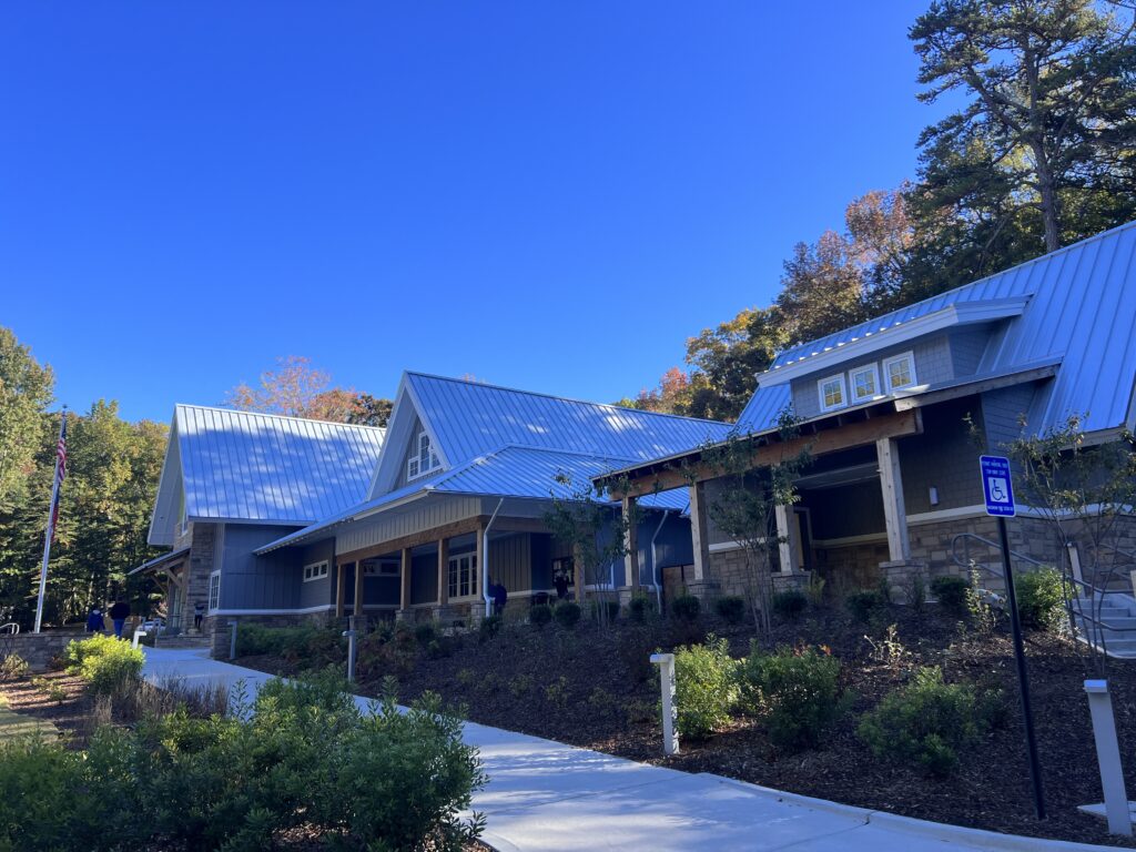 Visitor Center Amicalola Falls.