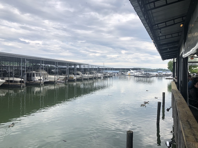 Water view at Calhoun's in Lenoir City