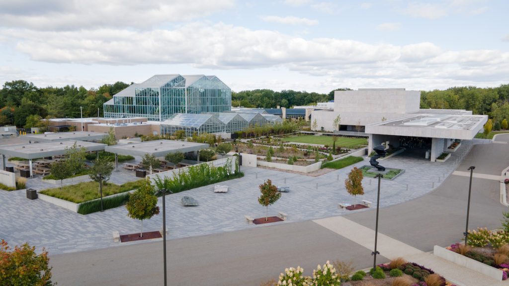 Gorgeous view of Meijer Gardens