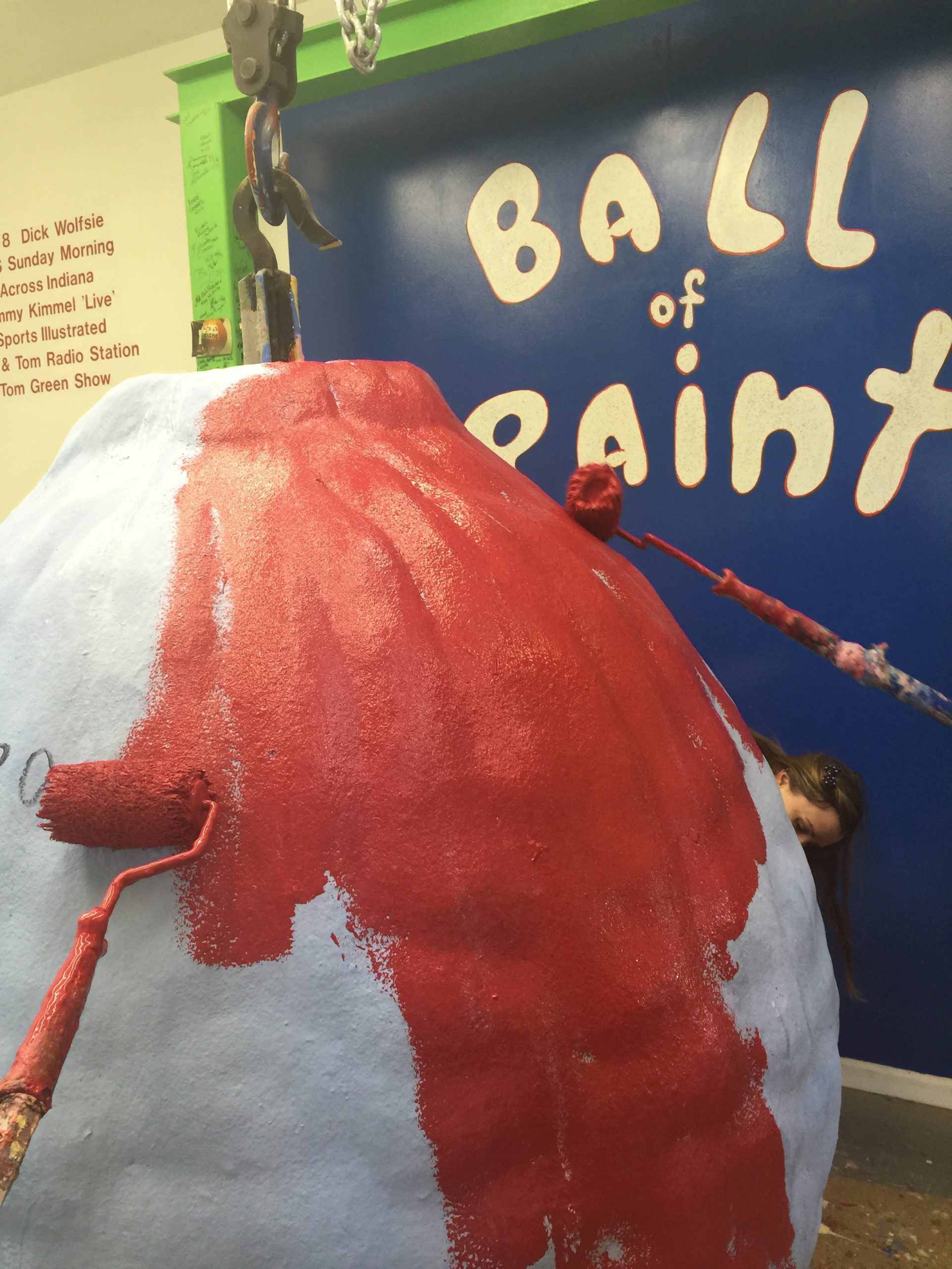Worlds Largest Ball of Paint