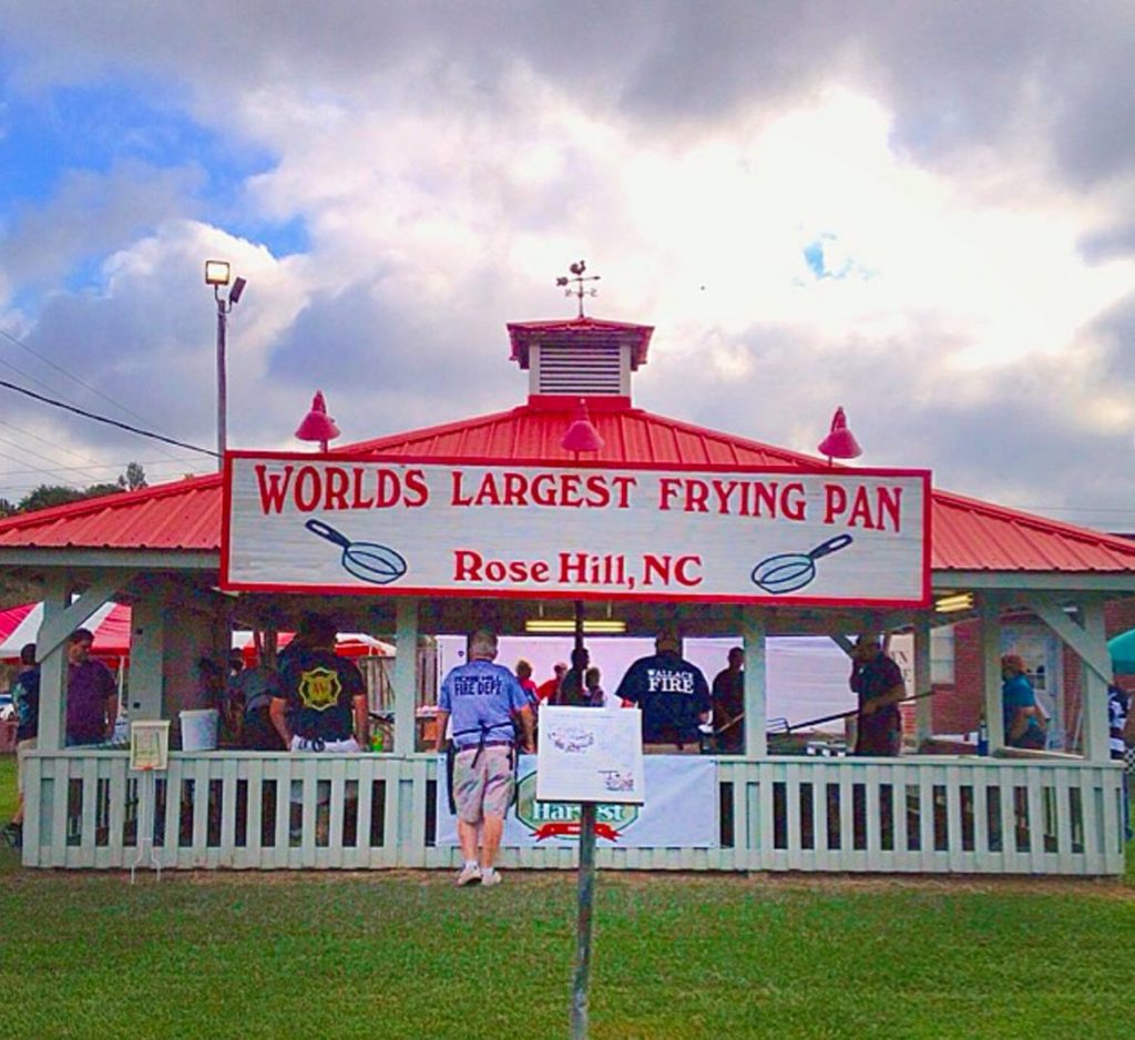 Worlds Largest Frying Pan Rose Hill NC