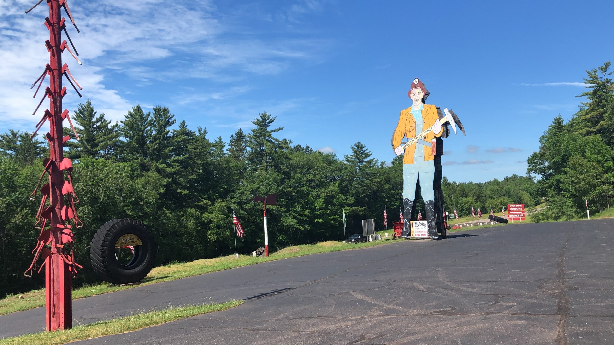 Worlds Largest Ore Miner Iron Mountain MI