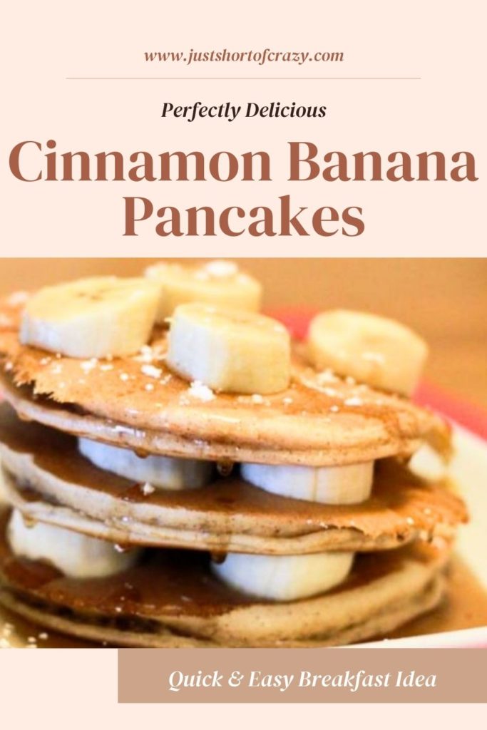 cinnamon banana pancakes