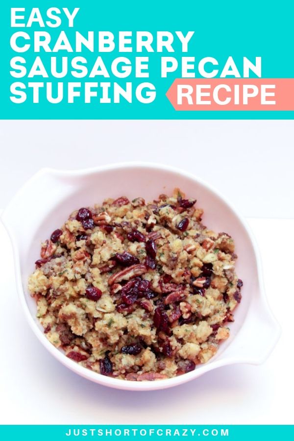 cranberry sausage pecan stuffing