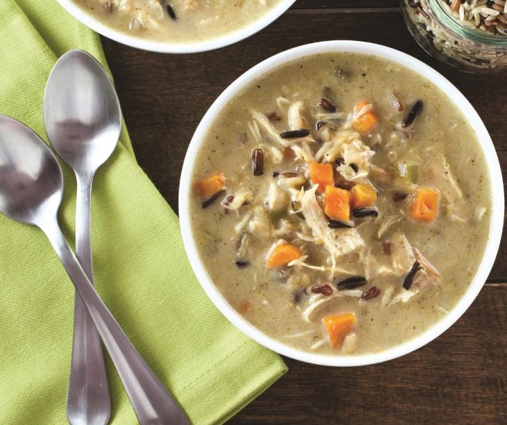 Creamy Turkey and Wild Rice Soup Recipe