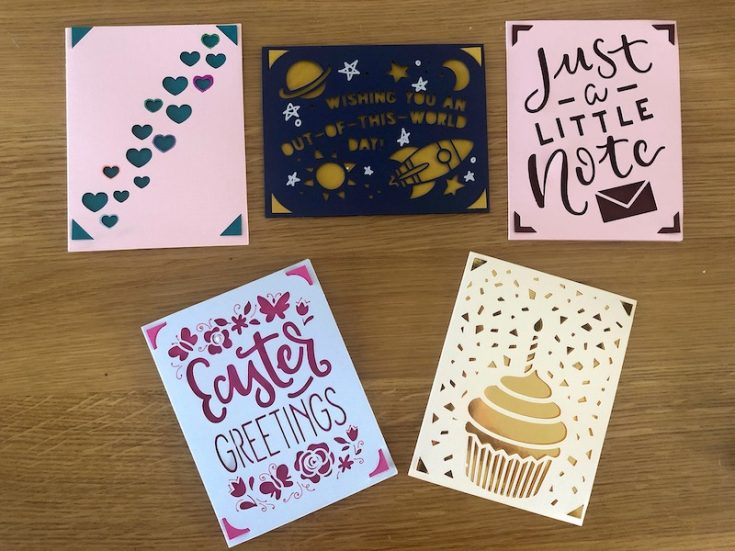 cricut joy handmade cards