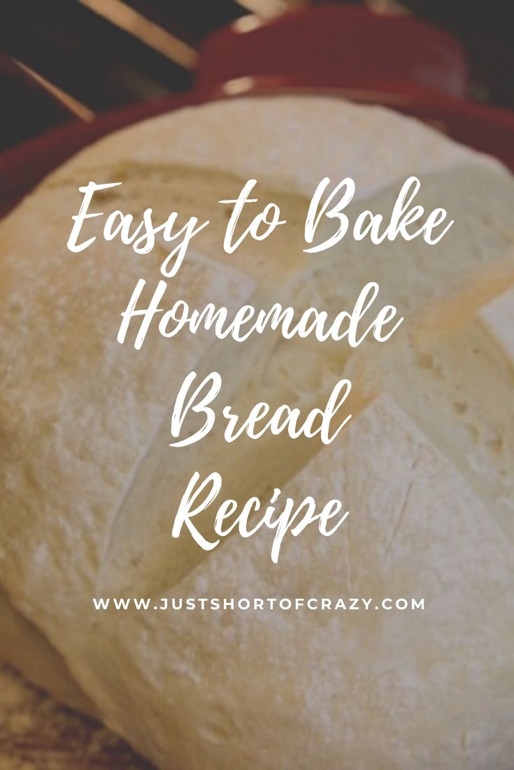 easy to bake homemade bread