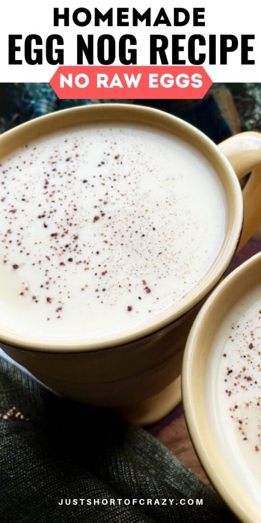 Homemade Eggnog Recipe No Raw Eggs Just Short of Crazy