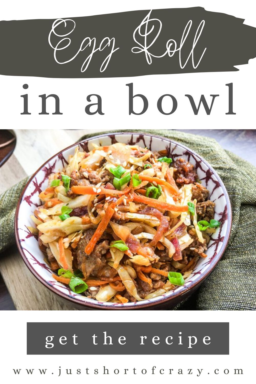 egg roll in a bowl