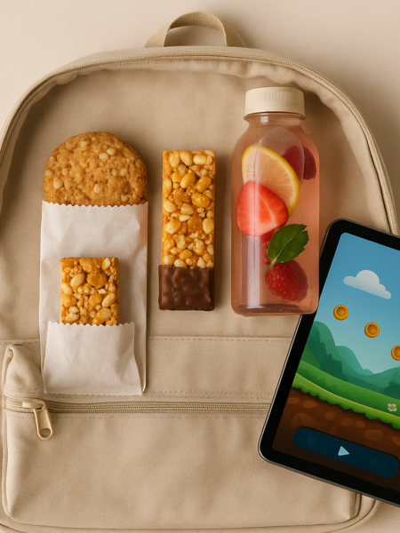 enhancing travel snacks