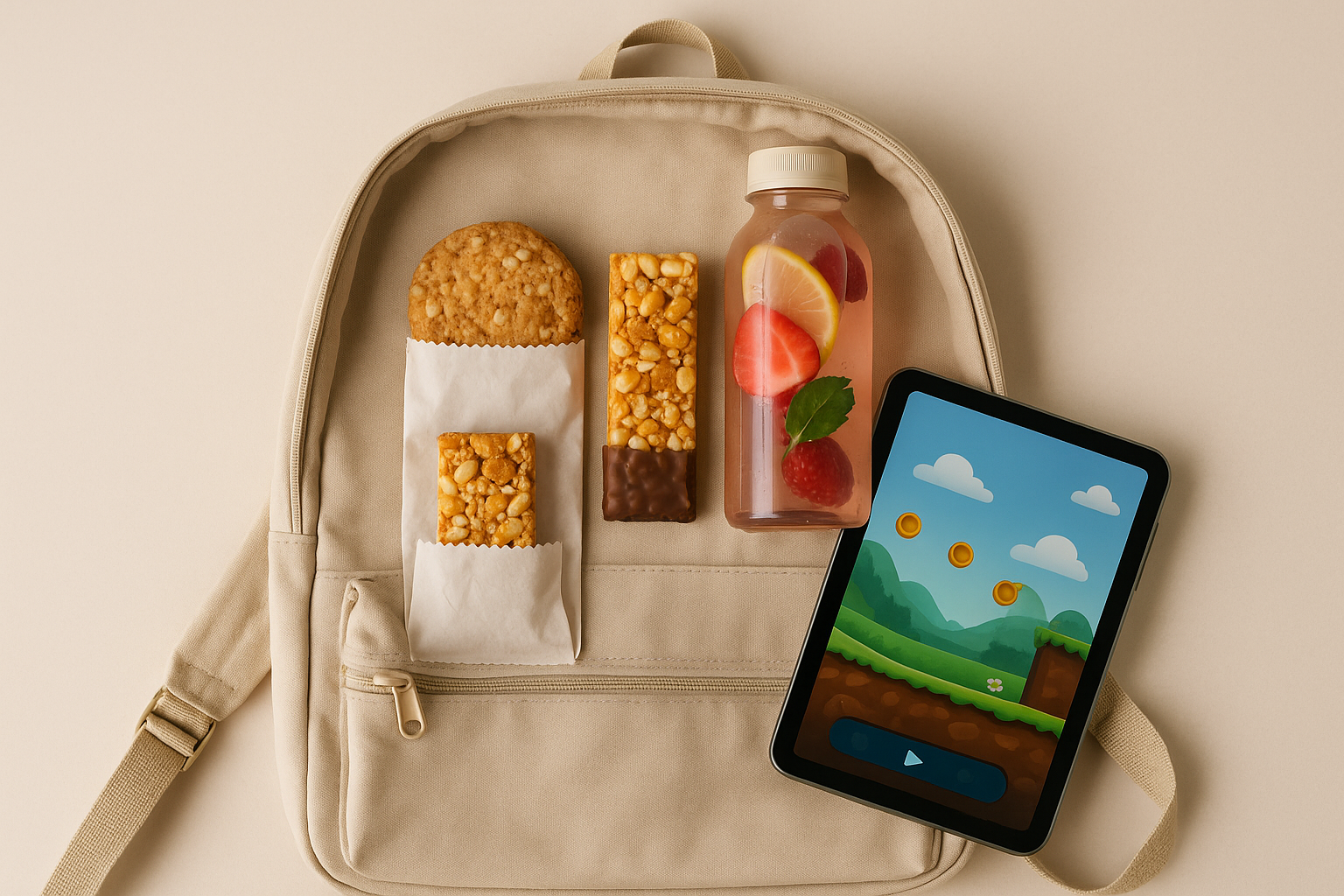 enhancing travel snacks