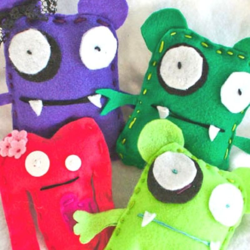 felt monsters