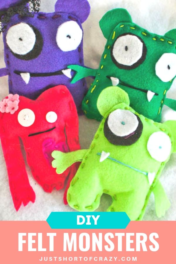 felt monsters