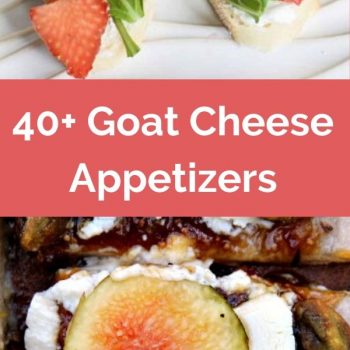 goat cheese appetizers pin