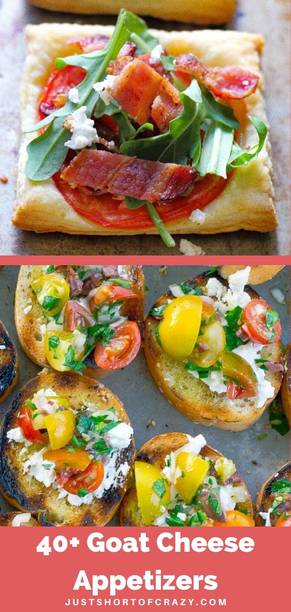 goat cheese appetizers pin