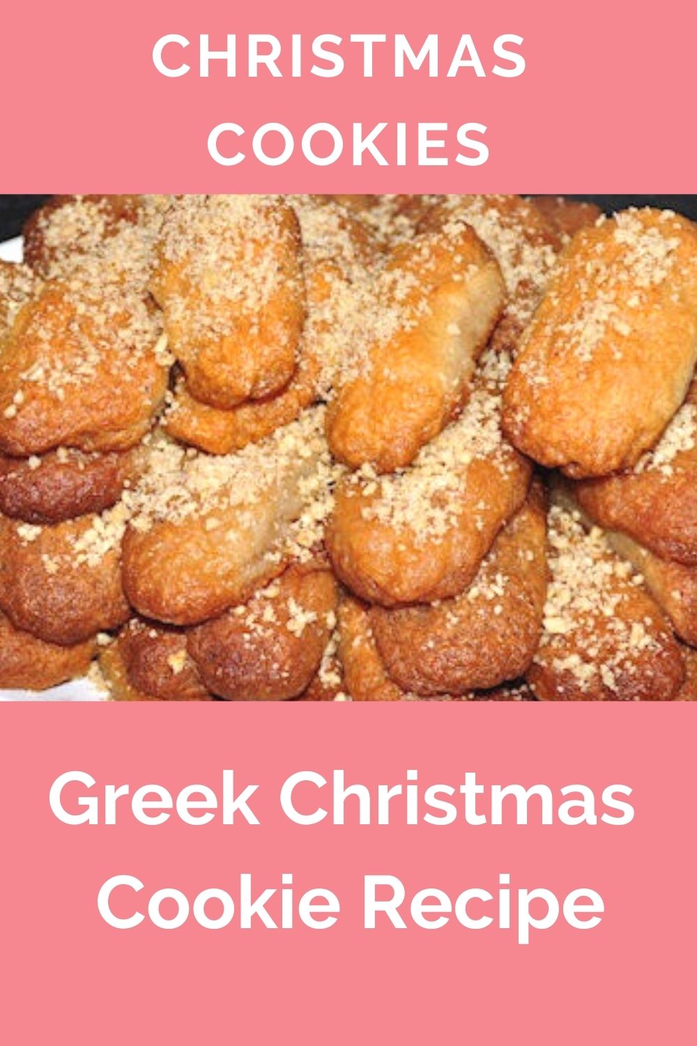 greek christmas cookies pin