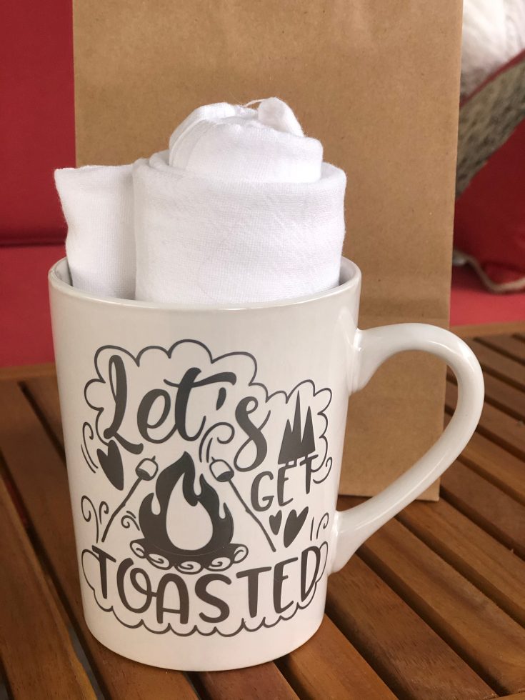 lets get toasted coffee mug