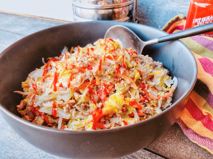 low-carb-sausage-egg-roll-in-a-bowl