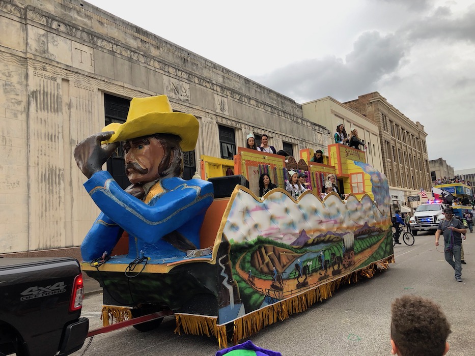 mardi gras beaumont texas float day