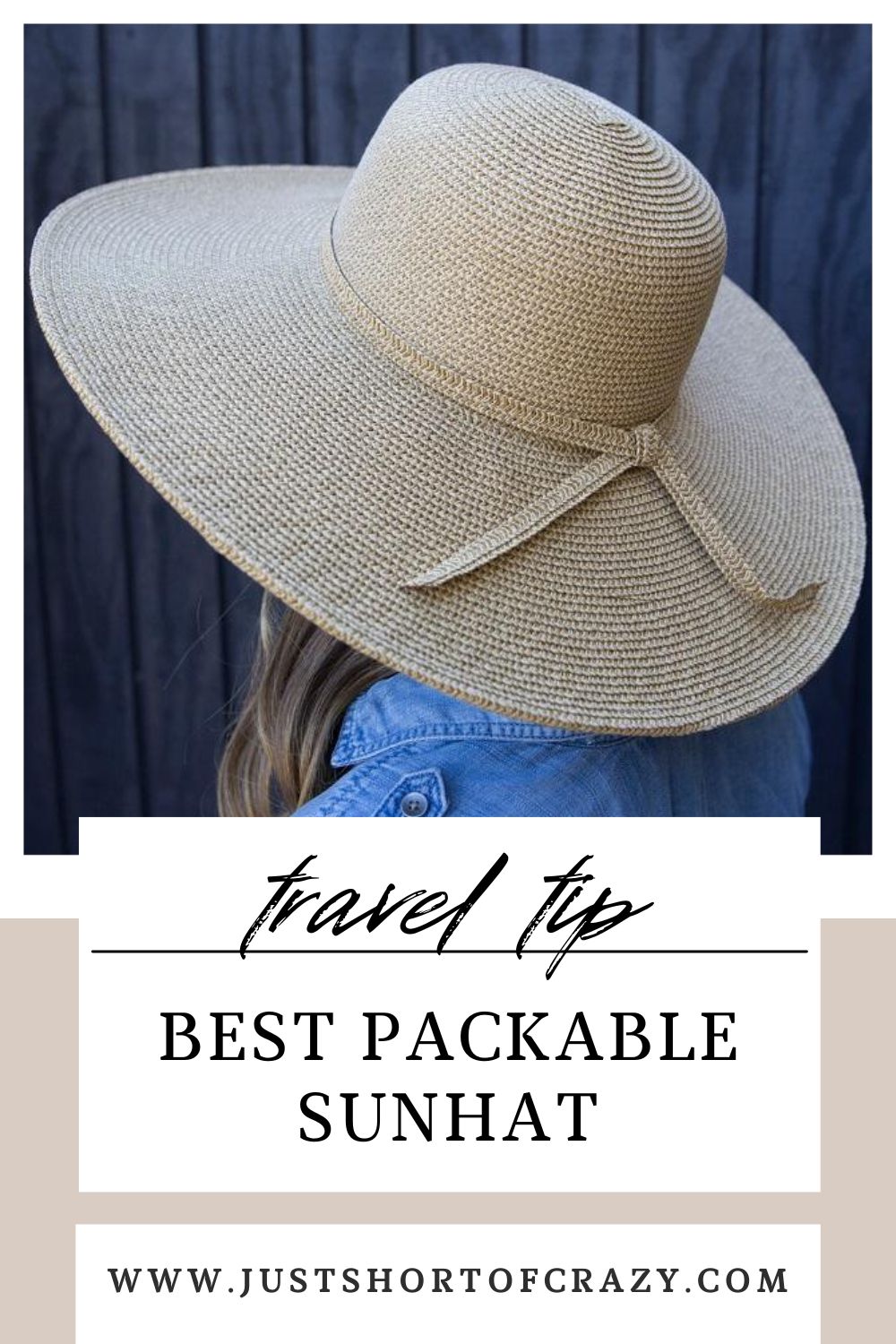 packable sunhat