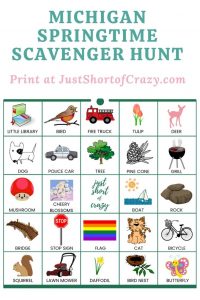 Spring Scavenger Hunt Printable + 80 More Fun Ideas for Kids
