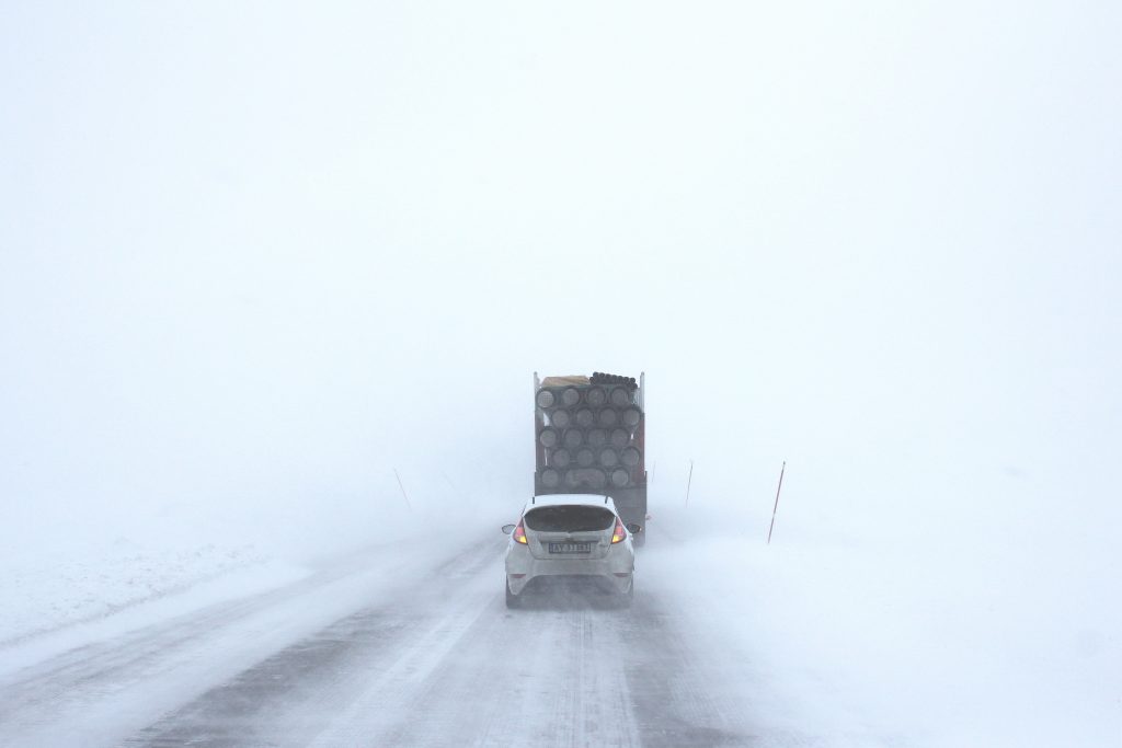 winter driving emergency kit