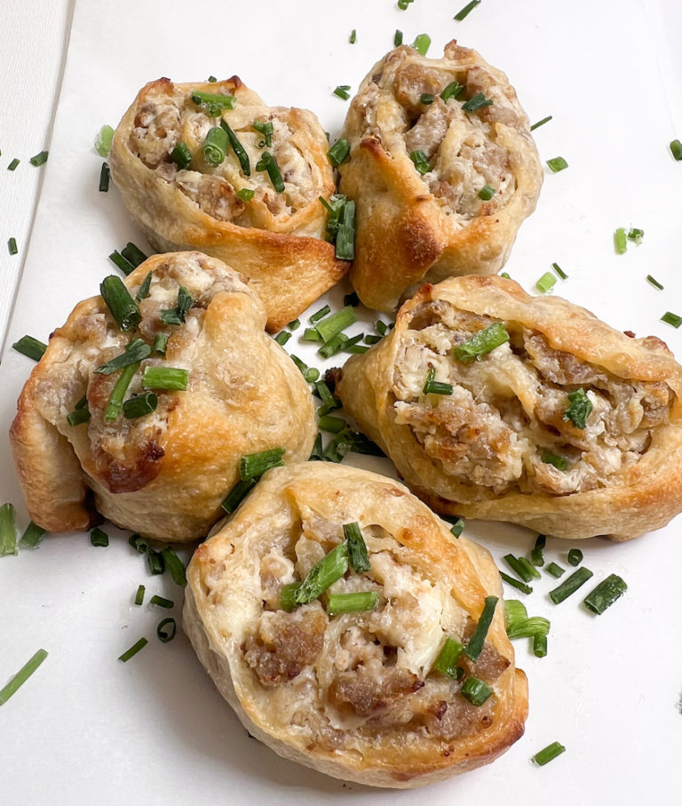 Easy Sausage Pinwheels Recipe – Only 3 Ingredients