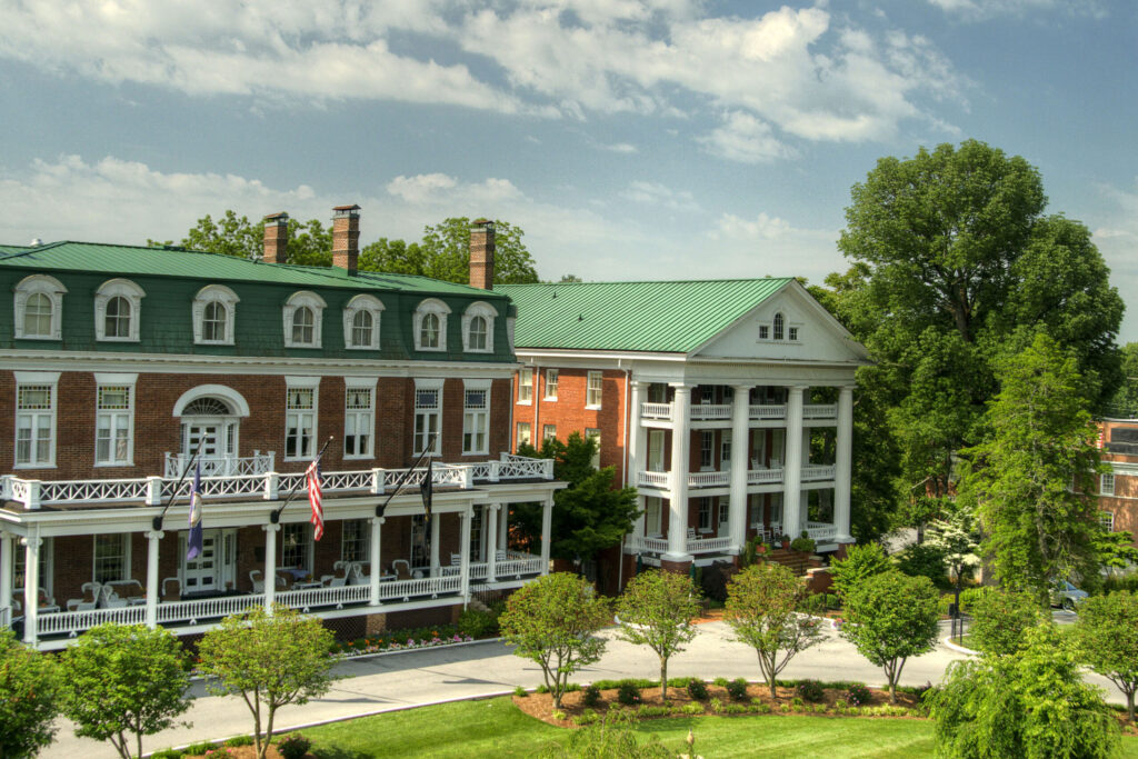 Built in 1832 as a retirement home for General Francis Preston and his family, The Martha Washington Inn and Spa now offers 63 rooms and suites, each featuring their own unique character, personality and rich history. Photo credit: Jason Barnette