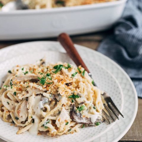 Photo of turkey tetrazzini.