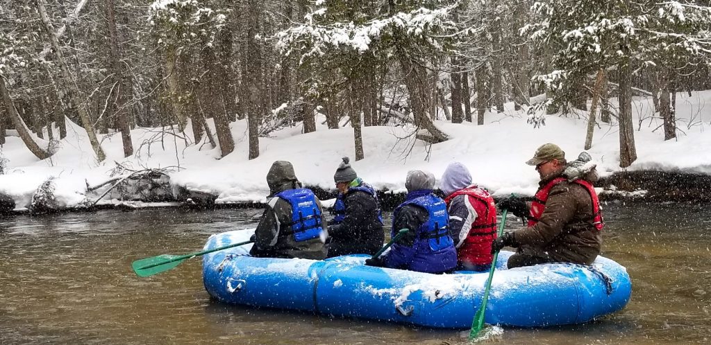 Winter Rafting 