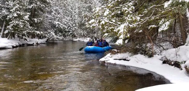 Winter Rafting 